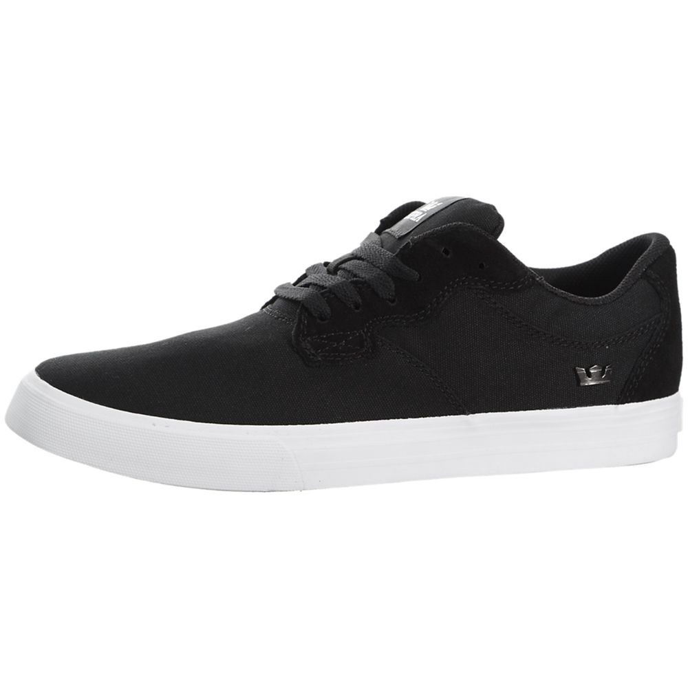 Baskets Basses Supra Axle Noir Black/White Homme | ZTK-50300433